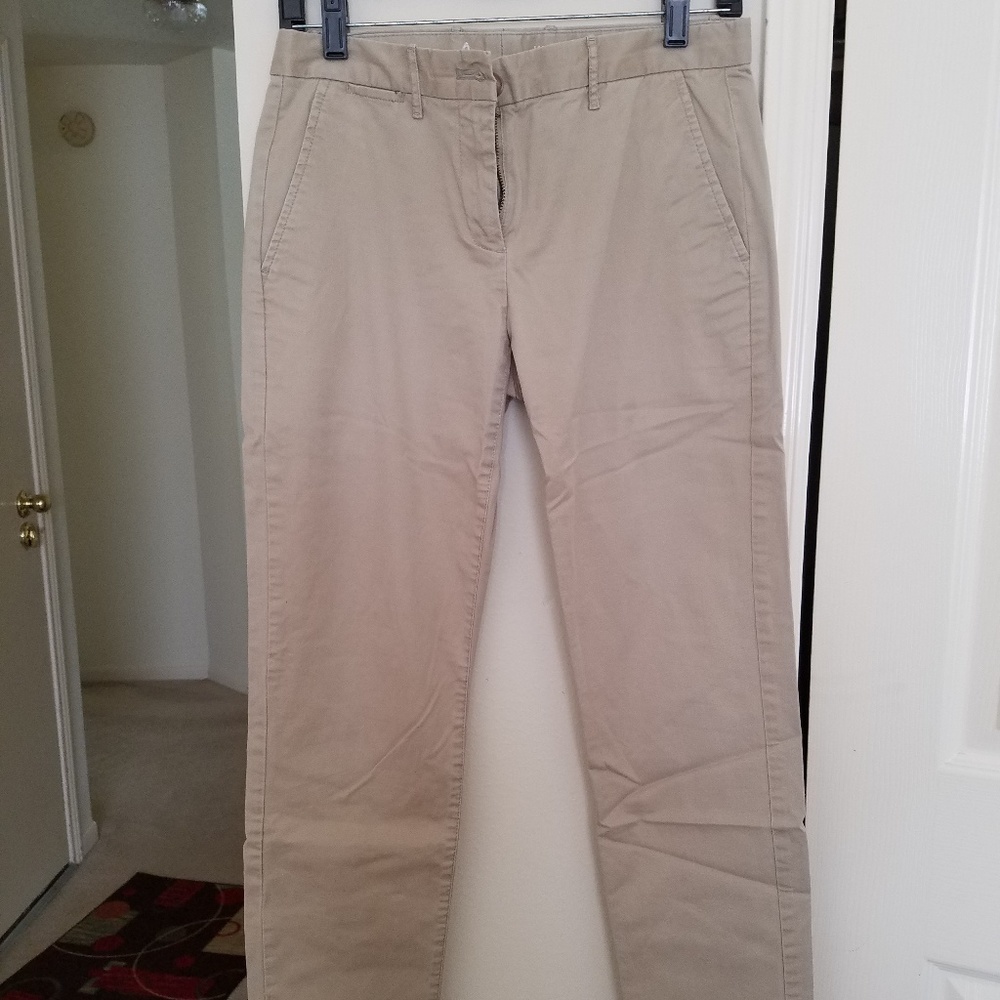 Gap Broken In Striaght Khaki Pants
